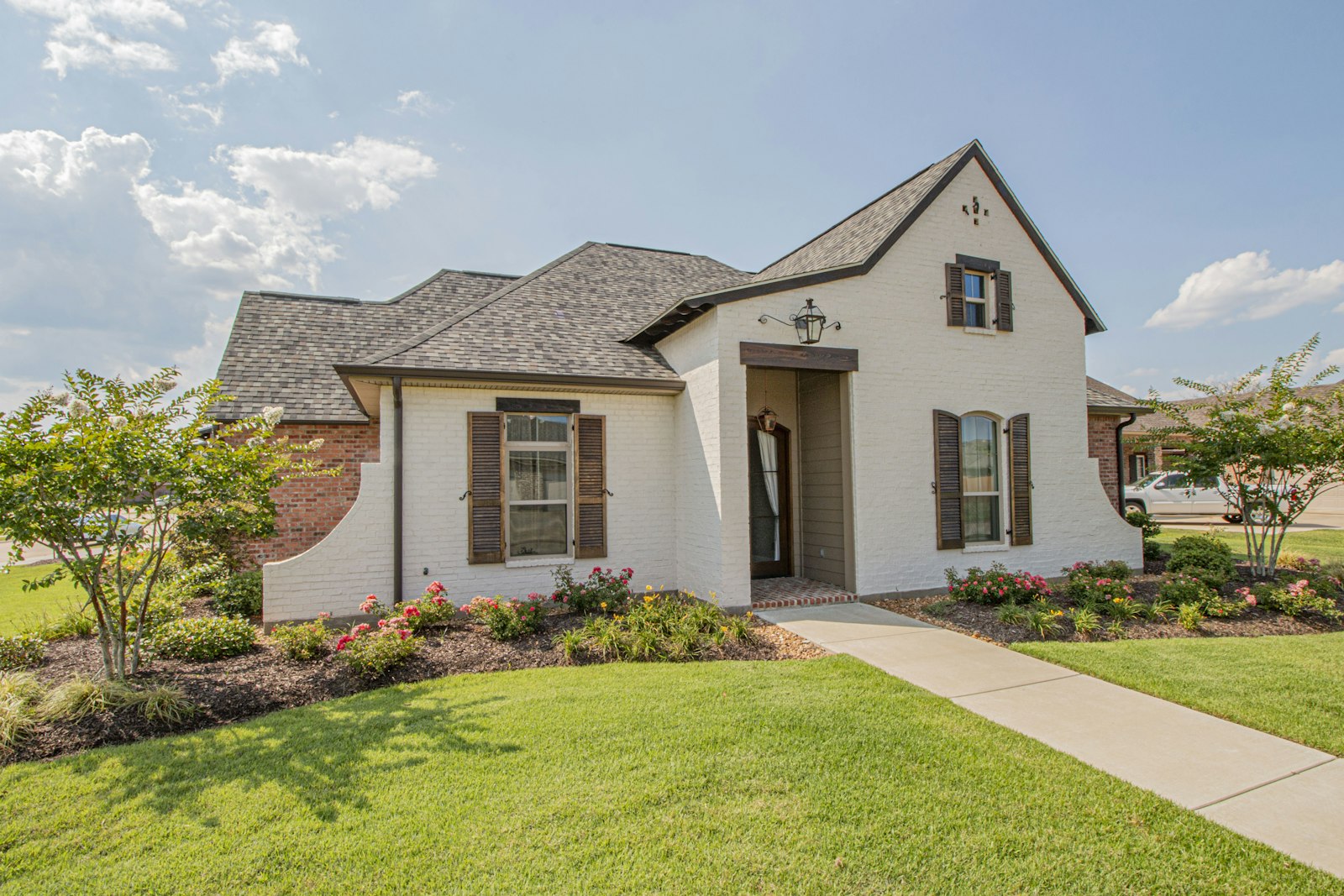 Exterior repaint detail