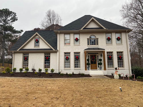 Commercial exterior repaint project